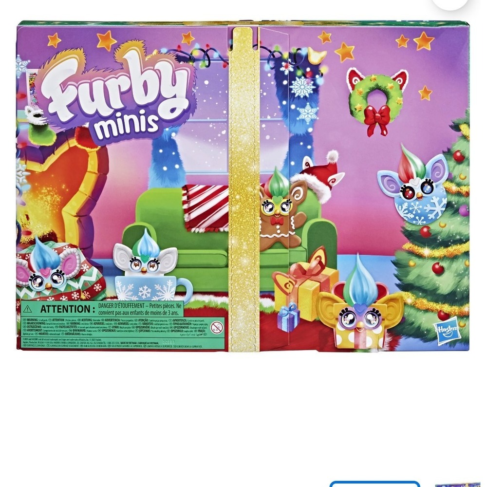 Furby Minis Keychain figures  24 Days Holiday Toys Figures Stickers Kids‎ 6+ - Picture 2 of 10